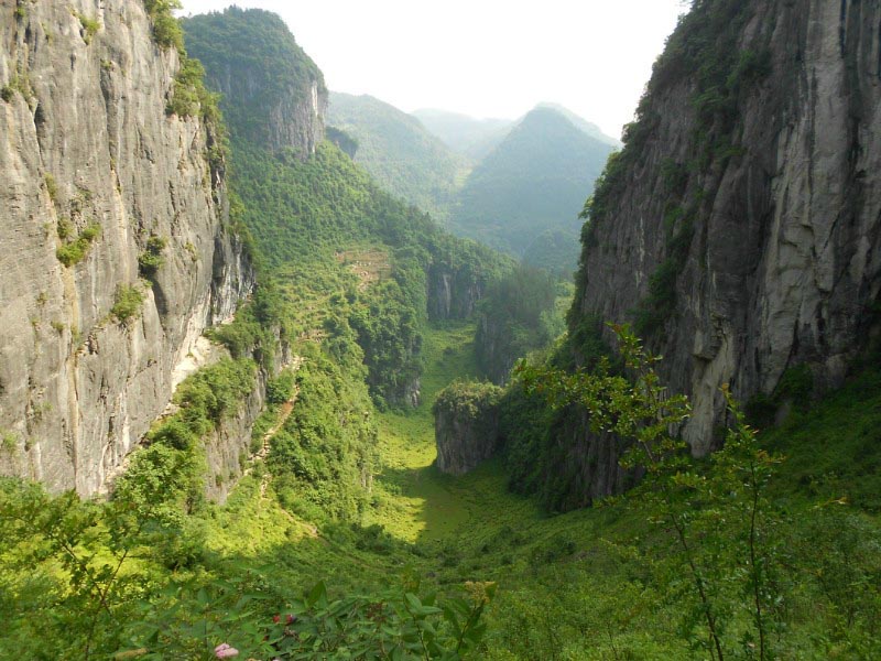 利川清江古河床