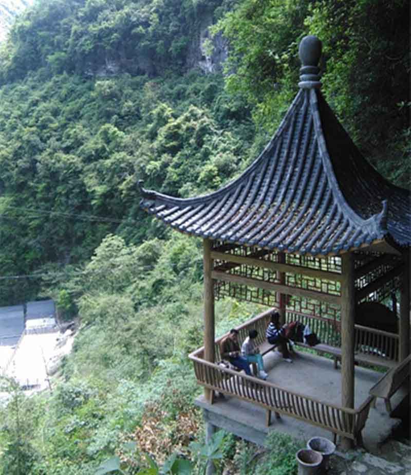 建始石门河